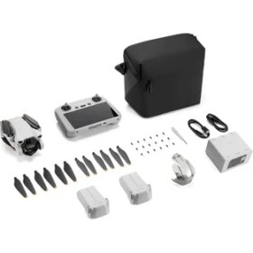 Resim DJI Mini 3 Fly More Combo Drone (DJI RC Ekranlı Kumandalı) 