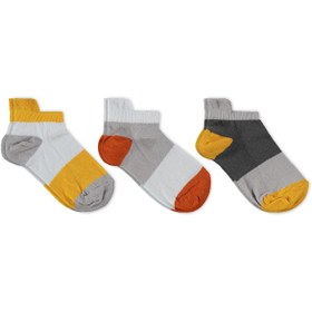 Resim Civil Boys Basic Clours 3'lü 2-12 Yaş Erkek Çocuk Patik Çorap - Standart / 8-9 Yaş 