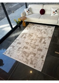 Resim Still Halı Salon, Oturma, Yatak Odası Halısı Desen Kodu 77789-070 Bej 