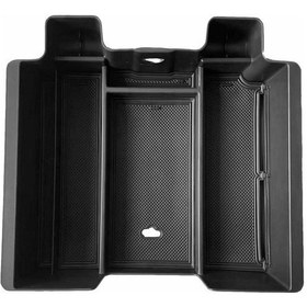 Resim Merkezi Konsol Düzenleyici Tepsi, Kaymaz Pedli Merkezi Siyah 