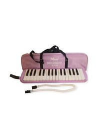 Resim 32 Tuşlu Melodika Bez Çantalı -lila 