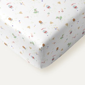 Resim Mini Champ %100 Organik Pamuk Bebek Lastikli Çarşaf 70 x 140 cm 