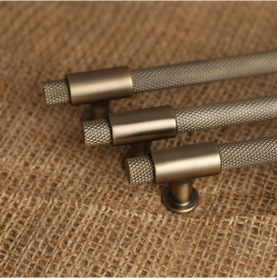 Resim Punch Kulp Mobilya Dolap Mutfak Çekmece Kulbu Antik Sarı 160 Mm 1 Adet 