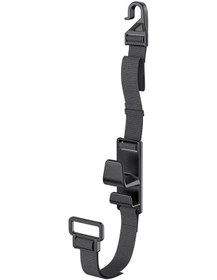 Resim Yaozixa Siyah Araç İçin Çok Amaçlı Koltuk Arka Kanca - Bagaj Şemsiye Sabitleyici Ve Depolama Aleti Sd-2512 Dayanıklı, Kompakt 