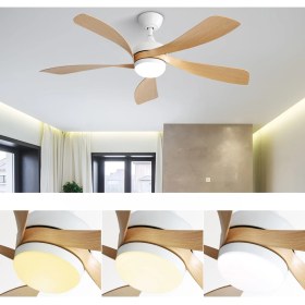 Resim Fancium DKF-512 LED Aydınlatmalı Uzaktan Kumandalı Tavan Vantilatörü 