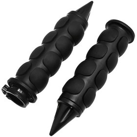 Resim Dashanshop Kaymaz 25mm Siyah Universal Motosiklet Tutmaçları Dyna Honda Suzuki Kawasaki Yamaha 