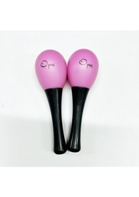 Resim Opus Pm-2pk Plastik Saplı Marakas Pembe - Küçük Boy 
