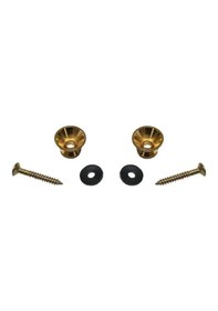 Resim Midex Pm1-2x Gold Metal Kaliteli Gitar Askı Pimi Omuz Askısı Takmak İçin Vida Pim 2 Adet 