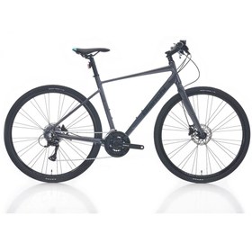 Resim Bianchi Nirone 7 Disc Acera 51 Cm 24 Vites Hidrolik Disk Fren Koyu Gri-koyu Grafit Trekking Şehir Bisikleti 