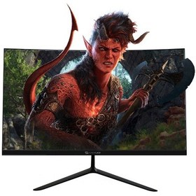 Resim Silverled 24" 4Ms 75 Hz HDMI+VGA Curved Frameless Gaming Monitör 