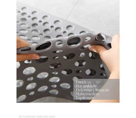 Resim Normadia Kaydırmaz Banyo Paspası 54X54 Cm, Güvenli ve Konforlu Kullanım 