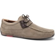 Resim Bags Shoes James Franco JF-5092-XL Erkek Nubuk Deri Marine Casual Ayakkabı 