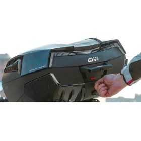 Resim Gıvı V58NNTB Motosiklet Arka Çanta Gri Reflektörlü 