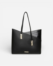 Resim Steve Madden Belıot-c Black/gold Kadın Siyah Omuz Çantası Belıot-c 