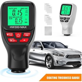 Resim Hw300-max Kaplama Kalınlık Ölçer Kaymaz Boya Filmi Test Cihazı Beyaz 