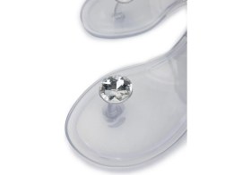 Resim Menghi Kadın Pvc Şeffaf Parmak Arası Sandalet 774 828E Bn Sndlt Y25 Glass 