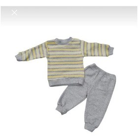 Resim Bebek Sarı Renkli Kışlık İkili Takım Sarı 