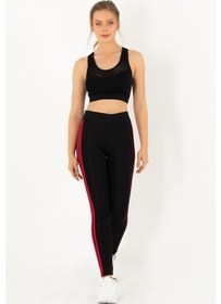Resim Doremi Active Sportive Üç Çizgili Tayt (487706606) 