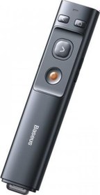 Resim Baseus ACFYB-0G Orange Dot Lazerli Kablosuz Sunum Kalemi Gri 