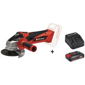 Resim Einhell TC-AG 18 / 115 Li Akülü Avuç Taşlama + 2.5 Ah Starter Kit 