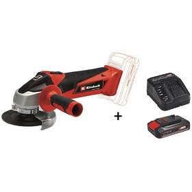 Resim Einhell TC-AG 18 / 115 Li Akülü Avuç Taşlama + 2.5 Ah Starter Kit 