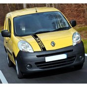 Resim Shoprit Renault Kangoo Ön Kaput Şerit Sticker Etiket Modeli 