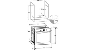 Resim Hafele Contempo Fırın 7f 60CM Inox 