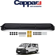 Resim Cappafe Opel Vivaro Ön Cam Güneşliği Siperlik Vizör Şapka Terek Akrilik (ABS) Piano Black 2014-2018 