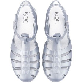 Resim Igor Biarritz Metal Kadın Gümüş Sandalet S10346-201 Gümüş 