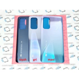Resim Xiaomi Mi 10T Pro Arka Pil Batarya Kapağı (Cam) 