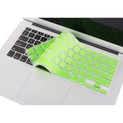 Resim Yeşil Macbook Air Pro Klavye Kılıfı Us(abd) İngilizce A1466 A1502 A1398 A1278 Ile Uyumlu McStorey