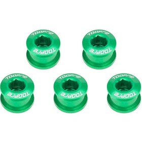 Resim Toopre Aynakol Dişli Tutucu Vida 5li Paket Yeşil 