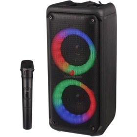 Resim Boomboxtr KTS 1973 Taşınabilir Şarjlı Bluetooth Hoparlör 3*2 inc 20 w 1800 mAh 