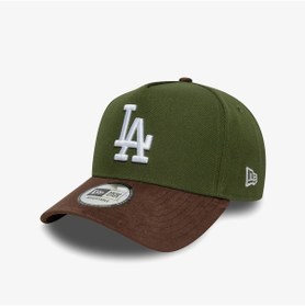 Resim New Era La Dodgers Mlb Suede E-frame 9forty Unisex Yeşil Şapka 60759009 Yeşil 