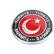 Resim Türkiye Alüminyum Sticker Etiket Yuvarlak 