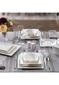 Resim Schafer Glamor Pure Yemek Takım-60 Parça-Platin 