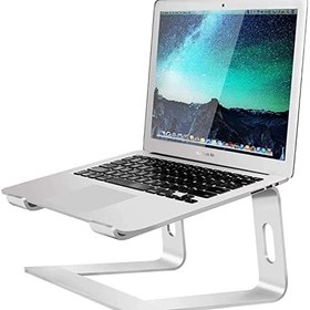 Resim Hobimtek M5 Alüminyum Ergonomik Katlanır Macbook Bilgisayar Standı Bilgisayar Yükseltici 10 –17 inç 