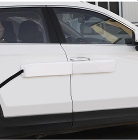 Resim Globalbloom Otomobil Manyetik Çarpışma Önleyici Kapı Koruma Bandı Beyaz Uzatmalı 