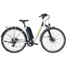 Resim Carraro Ecomfort 2.1 28J 52CM Elektrikli Trekking Bisiklet - Gri/antrasit/sarı 