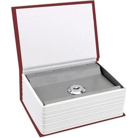 Resim Mobgift Kitap Görünümlü Anahtarlı Gizli Kasa Kumbara (Bordo) 