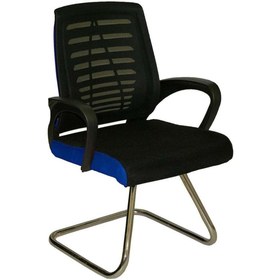 Resim Türksit Karizma File Bekleme Koltuğu Z Ayak Mavi 