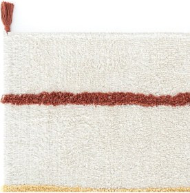 Resim Cool Halı Cool Cotton Ccn 01 Multy Xw Makinede Yıkanabilir Kaymaz Taban Pamuk Dokuma Bebek Halısı Çok Renkli 