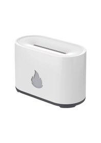 Resim 200ml Alev Efektli Hava Nemlendirici, Sessiz Ultrasonik Usb Aromaterapi Difüzör Ev Ofis Kullanımı 