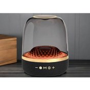 Resim kraker Platoon PL-4437 GLASS 5 MINI Bluetooth, SD, USB Girişli Bluetooth Destekli Type-C Speaker 