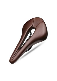 Resim Tongdashop Rıderace Bisiklet Sele Brown - Nefes Alabilir Ergonomik Hafif Mtb/yol Bisikleti Selesi Kahverengi 