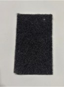 Resim Oto Döşeme Malzemeleri Oto Taban Döşemelik Antrasit Apresiz Kalın Yumoş Halı (100cm x 200cm) - 400gr/m2 