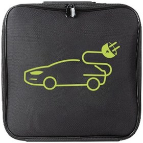 Resim Shineyee Taşınabilir Su Geçirmez Ev Şarj Kablosu Çantası - İç Astarlı Dayanıklı Seyahat Çantası 32x32x10cm Siyah 