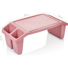 Resim 5DM Pratik Laptop Çalışma Hobby Yatak Keyif Tablet Sehpası Çok Amaçlı Ders Çalışma Masası 