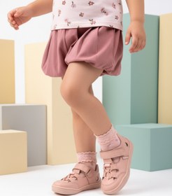 Resim kids A more Zepa Kız Çocuk Hakiki Deri Barefoot Özellikli Pudra Pembe Günlük Ayakkabı 