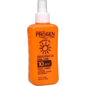 Resim Progen Bronzlaştırıcı Yağ SPF10 150 ML 